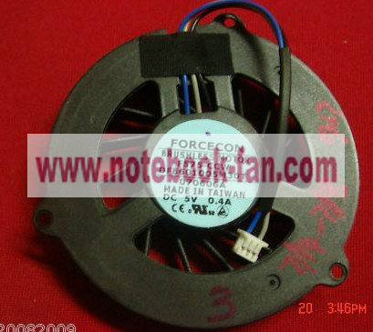 NEW FORCECON F575-CCW DFB601005M30T Fan 3PIN DC5V 0.4A